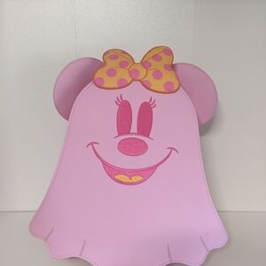 NWT Pink Minnie Mouse Ghost Loungefly Backpack